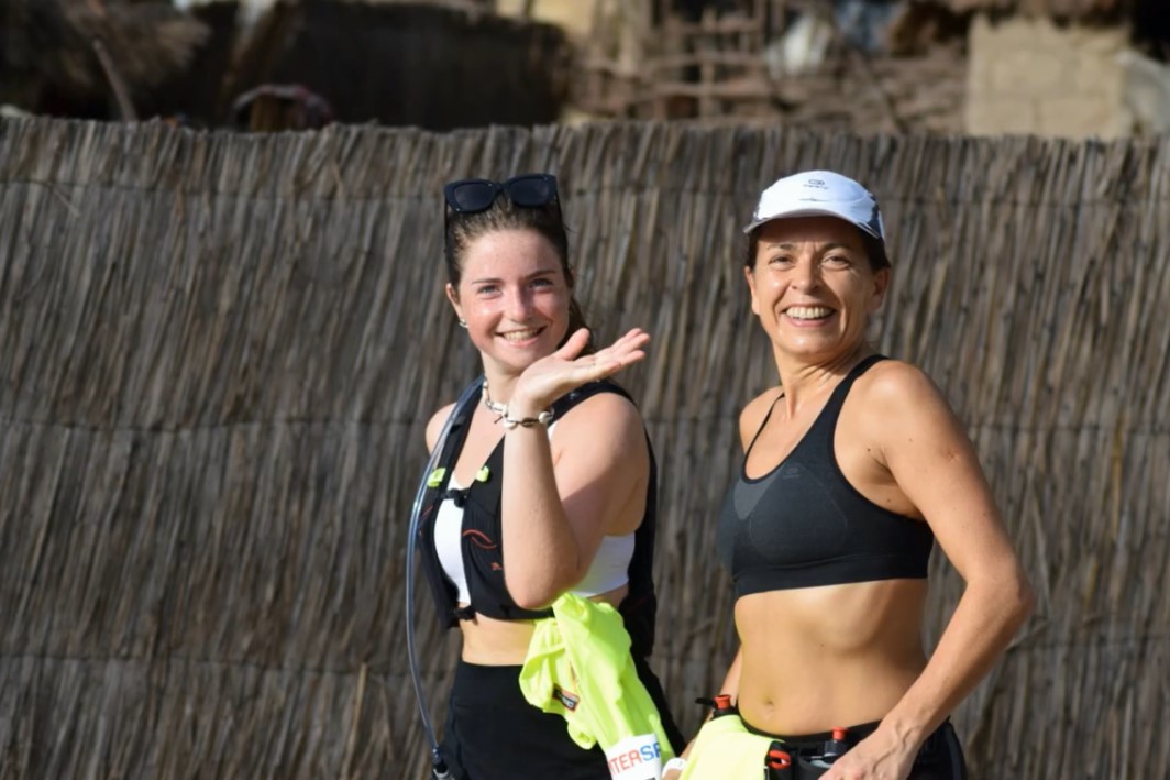 Deux participantes de Teranga Run au Sénégal